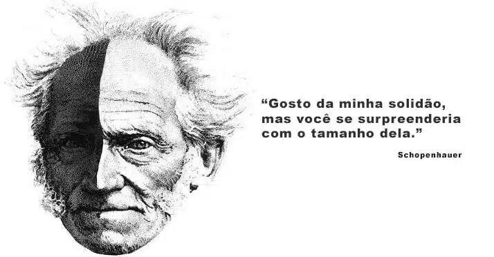 Quem não ama a solidão, não ama a liberdade – Arthur Schopenhauer