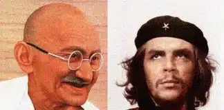Gandhi vs Guevara – O pacifismo de Gandhi ou a paixão de Che tem o maior poder para mudar o mundo?