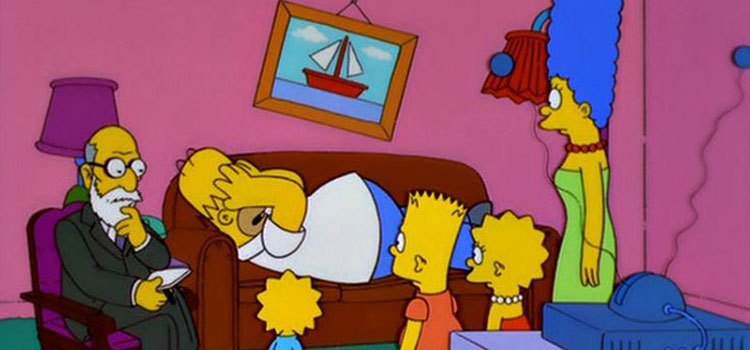 Se você quiser entender Freud, você deve olhar para os Simpsons