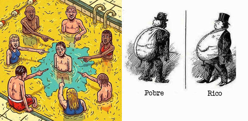 15 ilustrações que revelam sem censura o que acontece neste mundo superficial