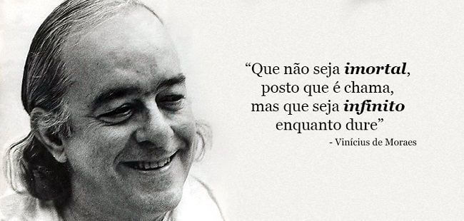 Os 10 melhores poemas de Vinícius de Moraes