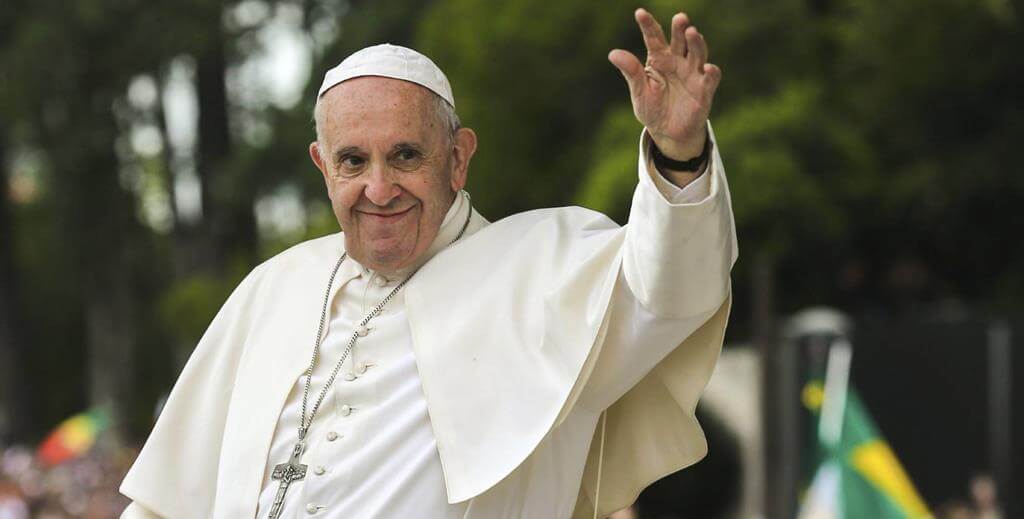 Papa Francisco desafiado em troca de um milhão para a caridade