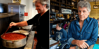 Jon Bon Jovi abriu dois restaurantes onde pessoas sem recursos podem comer sem pagar