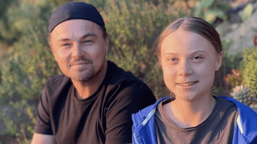 Leonardo Dicaprio e Greta Thunberg se unem para combater a crise climática
