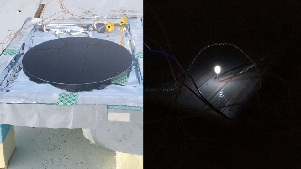 O painel anti-solar – um dispositivo que gera eletricidade da escuridão