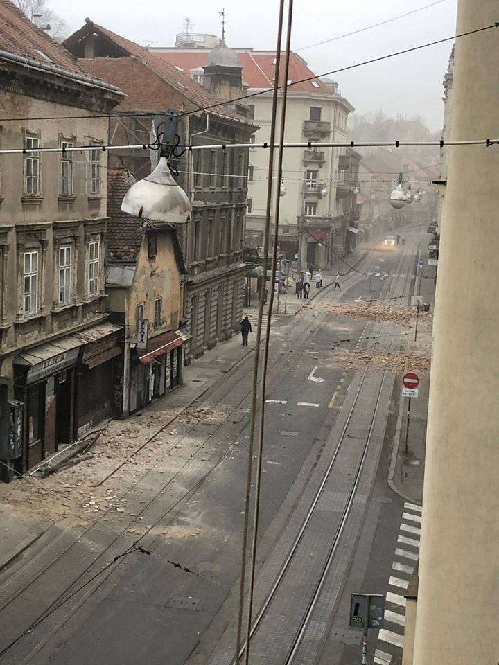 pensarcontemporaneo.com - Terremoto na Croácia: forte choque de magnitude 5,3 destrói a capital