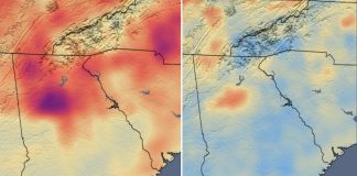 As emissões de combustíveis fósseis estão caindo e o ar na Terra está mudando:  imagens da NASA