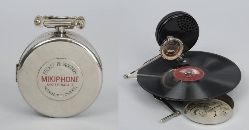 Mikiphone: O fonógrafo de bolso dos anos 1920
