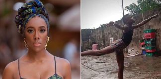 Ex-Bailarina pagará todos os estudos do menino nigeriano que dançou descalço na lama