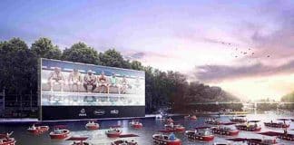 Em Paris, o primeiro cinema flutuante do mundo, com barcos elétricos “no lugar” das poltronas