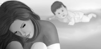 A depressão pós-parto pode persistir três anos após o parto