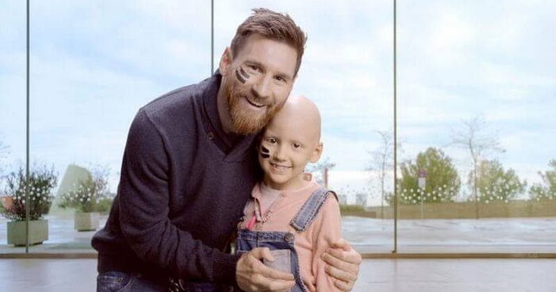 Lionel Messi ganha o premio VALORES 2020 pela construção do maior centro de oncologia pediátrica da Europa