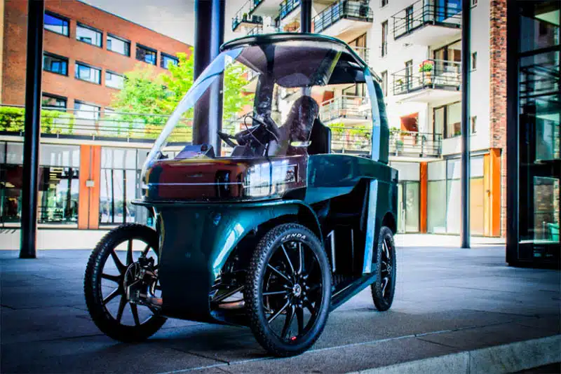 pensarcontemporaneo.com - Bike elétrica de 4 rodas promete segurança e conforto