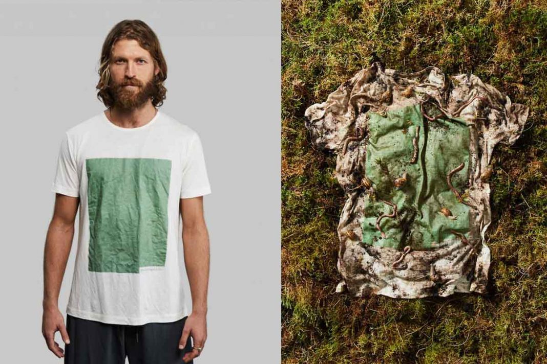 A camiseta 100% biodegradável que quando deixa de usar … vira comida para insetos e animais!