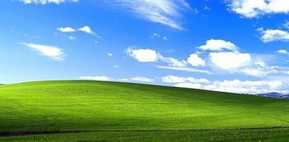 Você se lembra da colina do famoso papel de parede do Windows XP? 25 anos depois, parece muito diferente