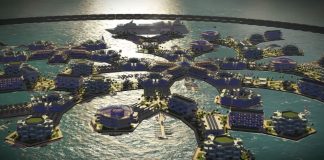 Ameaçadas pela elevação do nível do mar, as Maldivas estão construindo uma cidade flutuante