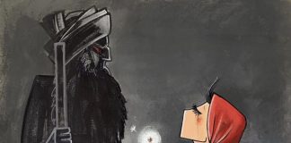 Artista afegã por meio de pinturas mostra o medo das mulheres do Talibã