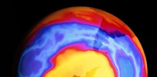 O buraco na camada de ozônio sobre o Pólo Sul agora é maior do que a Antártica