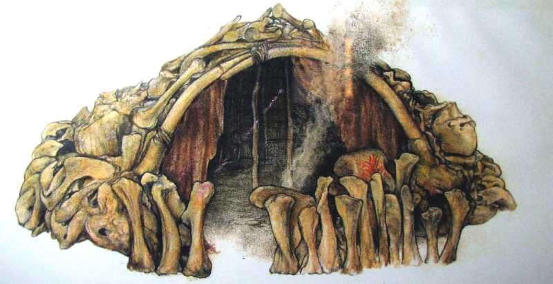 pensarcontemporaneo.com - Moradias de osso mamute perfeitamente preservadas encontradas na Ucrânia podem ser os primeiros exemplos de arquitetura