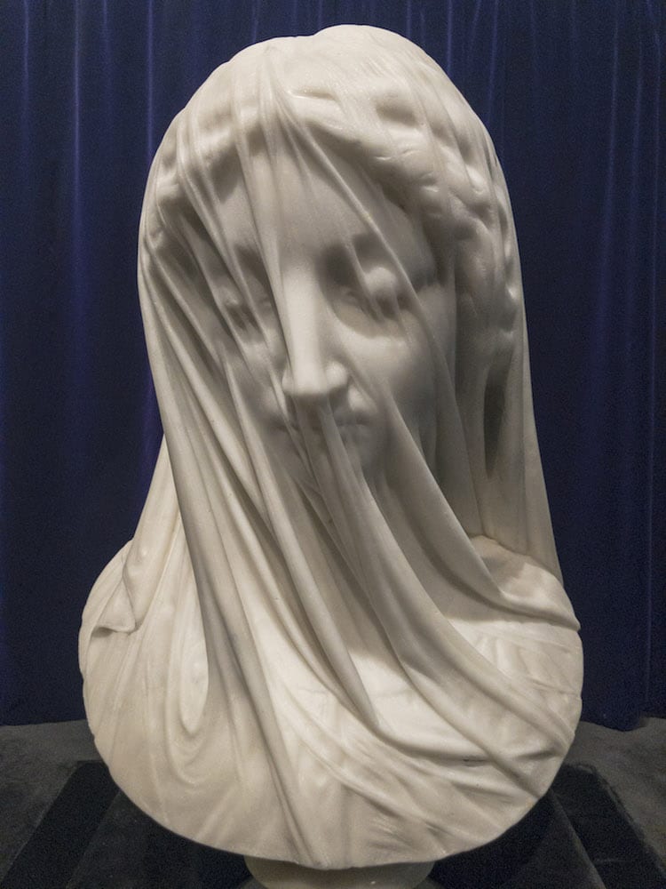 pensarcontemporaneo.com - Incrível: você acredita que até o véu desta escultura é de mármore?