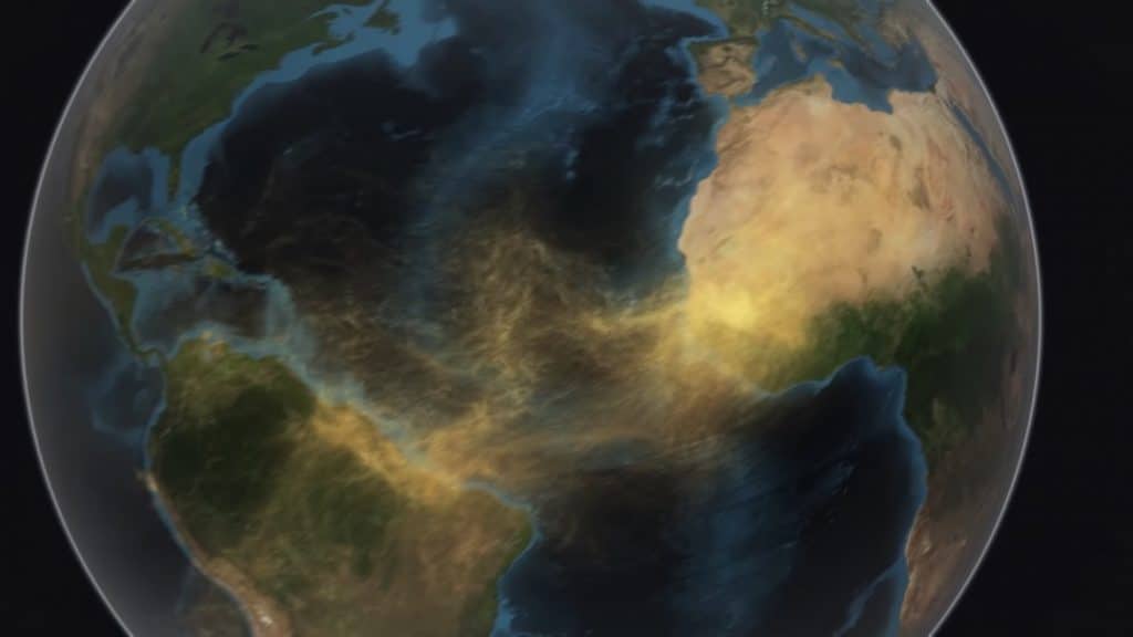 pensarcontemporaneo.com - Nasa mostra como a poeira do deserto do Saara fertiliza a Amazônia