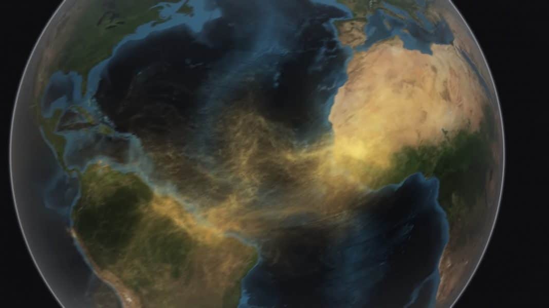 Nasa mostra como a poeira do deserto do Saara fertiliza a Amazônia