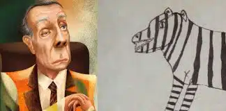 A história por trás deste desenho raro de Jorge Luis Borges
