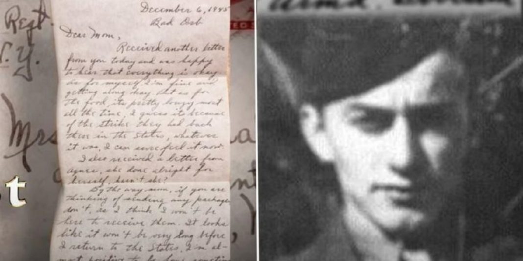 Carta enviada por soldado dos EUA à mãe no fim da II Guerra é entregue 76 anos depois