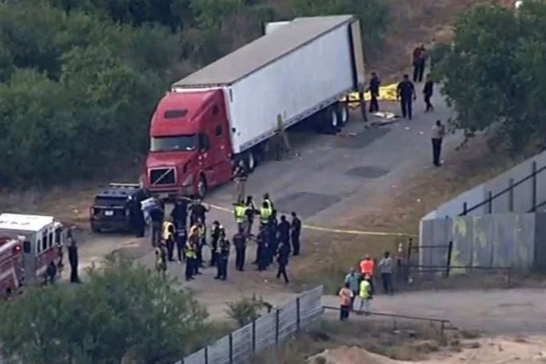Sobe para 50 número de migrantes mortos dentro de caminhão no Texas, afirma presidente do México