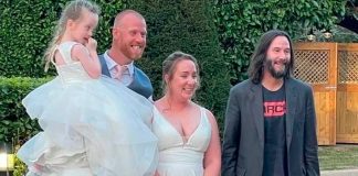 Presença ilustre! Keanu Reeves aparece em casamento após ser convidado por noivo em bar de hotel