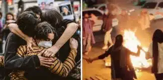 Mulheres queimam hijabs e cortam o cabelo enquanto protestos se espalham no Irã após a morte de Mahsa Amini