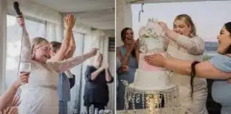 Mulher abandonada no altar pelo noivo decide ignorar trauma e se diverte com convidados