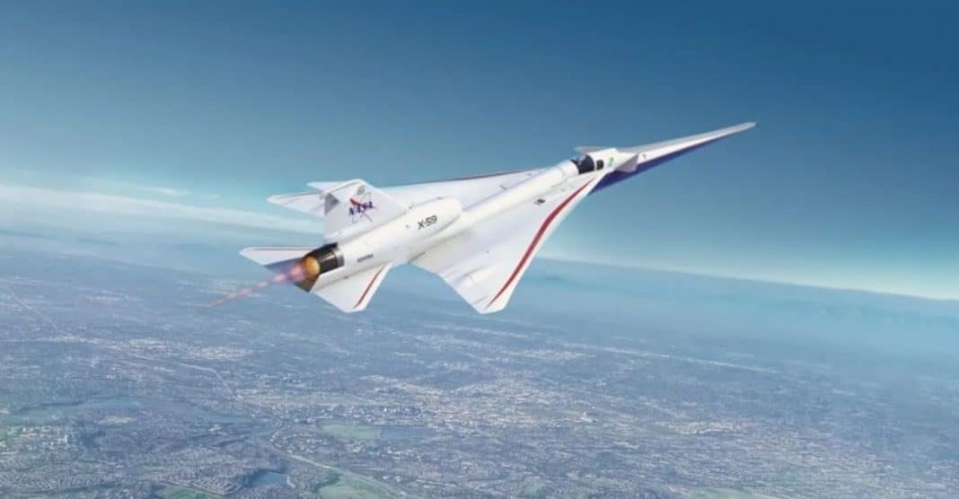 Esse avião supersônico criado pela NASA chega a 1.500 km/h sem fazer barulho – conheça o X-59