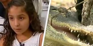 Menina de 10 anos se salvou de virar comida de jacaré usando truque inusitado que aprendeu em parque temático