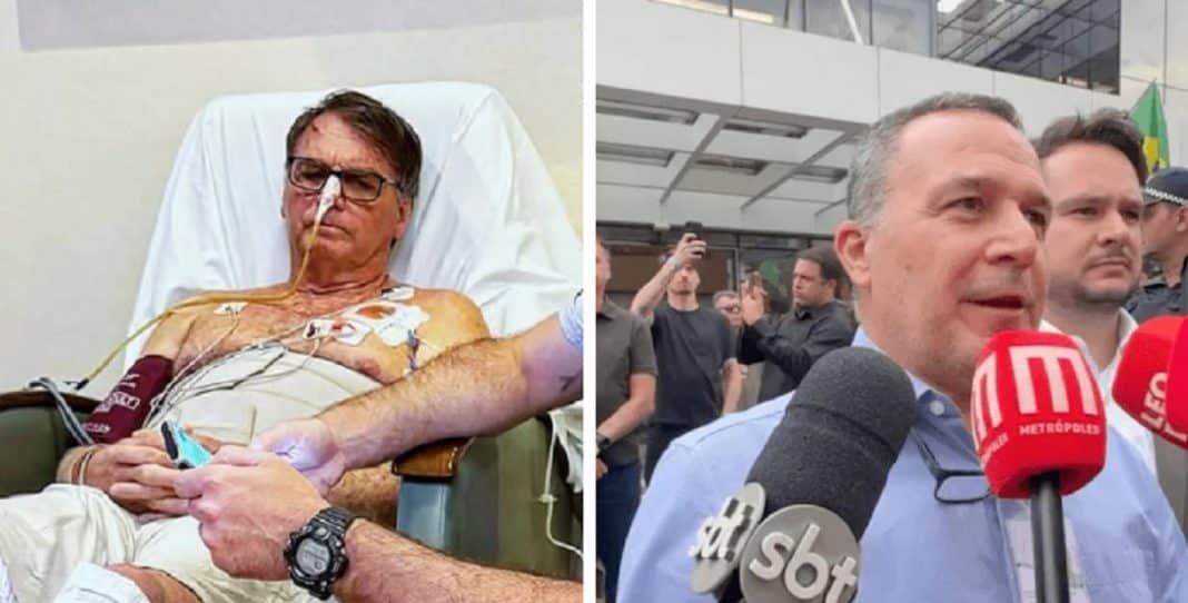 Avaliação médica deste domingo acendeu sinal vermelho sobre a condição de Bolsonaro