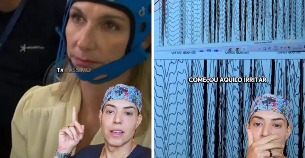 médico mostra cerebro apos frases negativas capa Médico mostra imagens do cérebro antes e depois de quem para de se sabotar com frases negativas