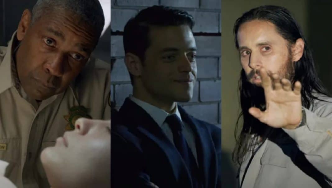Denzel Washington, Jared Leto e Rami Malek em suspense enlouquecedor na Netflix