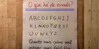 Teste de paciência pessoas estão tendo dificuldade em encontrar o erro