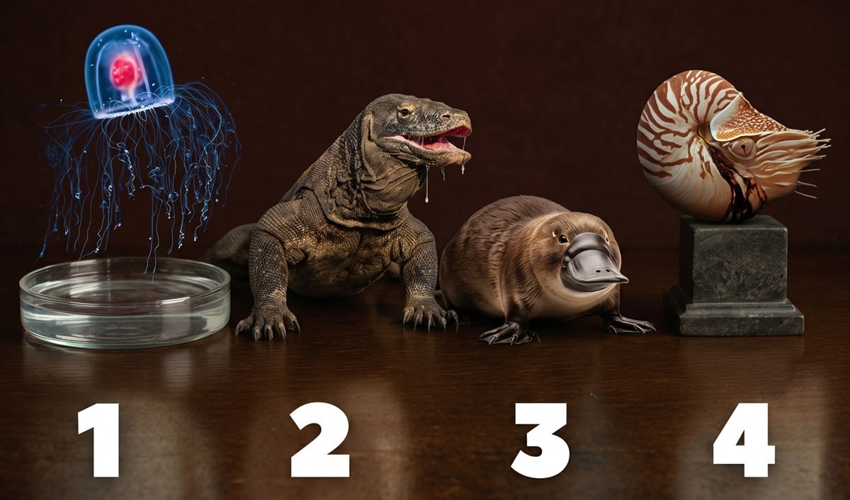 pensarcontemporaneo.com - S&oacute; 1 desses animais &eacute; imortal biologicamente &mdash; voc&ecirc; consegue identificar qual?