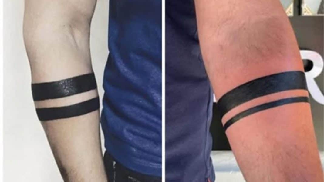 O segredo bizarro das tatuagens de faixa preta que está deixando todo mundo sem graça ao descobrir a verdade